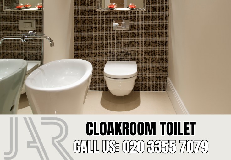 Cloakroom and Downstairs Toilet Installation by Earlsfield Bathroom Fitters