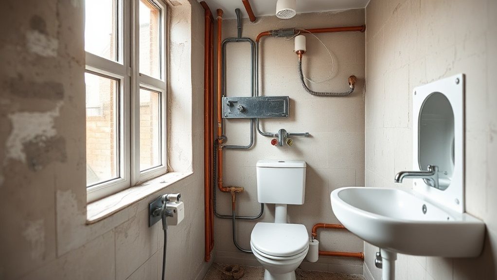 Bathroom Plumbing and Electrics in Earlsfield